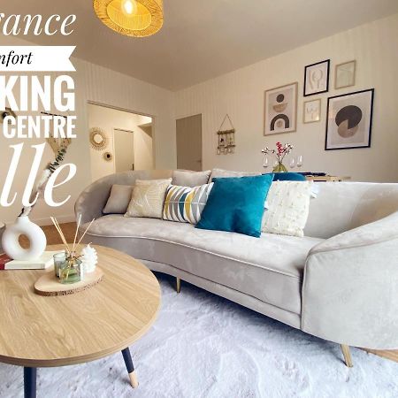 Confort & Elegance En Ville Avec Parking Gratuit Le Mans Esterno foto